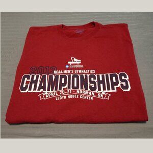 Vintage Collectible Souvenir T-shirt: 2012 NCAA Men's Gymnastics Championships